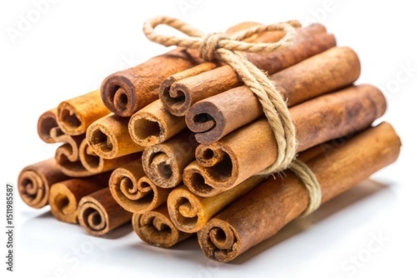 Fototapeta Fragrant cinnamon sticks