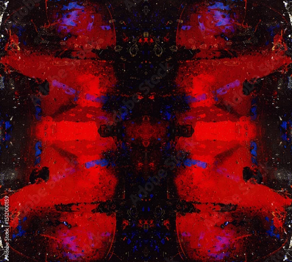 Fototapeta Vibrant Grunge Abstract Background Collection – Dirty, Textured, Colorful Paint Surfaces, Distressed Abstract Backgrounds – Messy, Colorful, Gritty Art Collection, Grunge Texture Pack for Creative Use