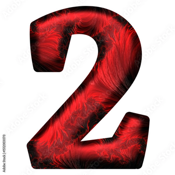 Fototapeta 3d number 2