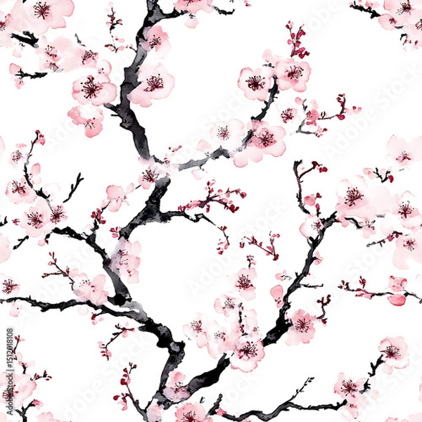 Obraz Elegant and Unique Floral Illustrations: Isolated Bouquets, Wreaths, and Botanical