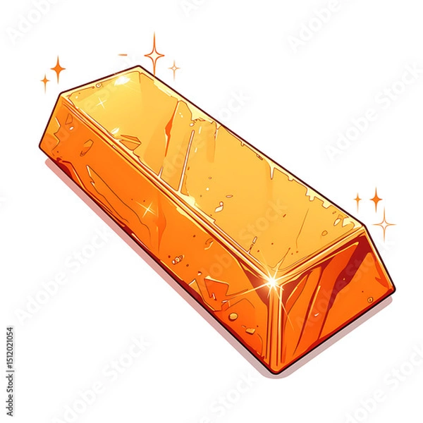 Obraz Shiny Gold Bars and Coins: Luxury, Wealth, and Investment Symbolism