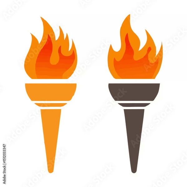 Fototapeta Olímpiada, tocha 