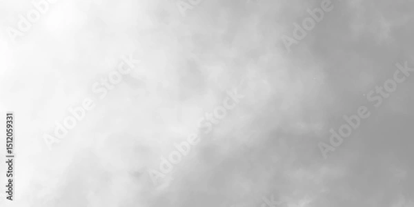 Obraz Abstract gray watercolor background painting, gray and white background. bright and sunny design with liquid grunge effects vector backdrop. elegant airy watercolor fluffy cloud modern art concept. 