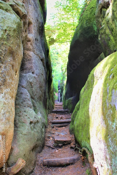 Obraz Ritterschlucht in Oybin
