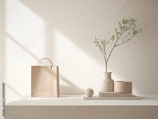 Fototapeta paper bag 