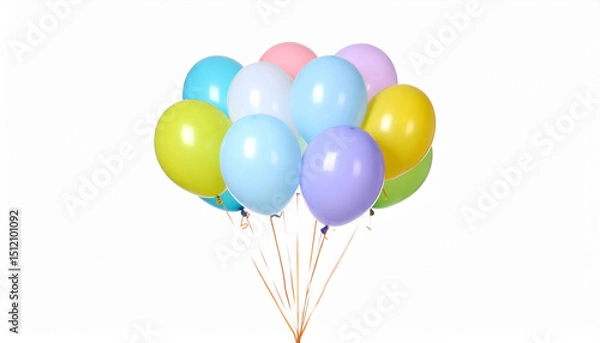 Fototapeta Colorful balloons, Custom AI Model