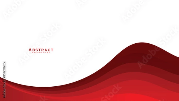 Fototapeta Abstract red white blank space modern futuristic background vector illustration design. Vector illustration design for presentation, banner, cover, web, card, poster, wallpaper