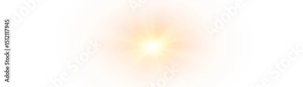 Fototapeta Shiny overlay of magic starburst, glowing flare, brilliant spark, glistering beam, lens flash, gold light, festive blue sparkle, fantasy explosion, Christmas sun design and celebration vector

