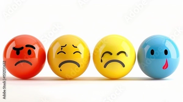 Fototapeta Early Symptoms of Depression: Recognizing Subtle Signs, Neurochemical Imbalances, and Early Intervention Strategies