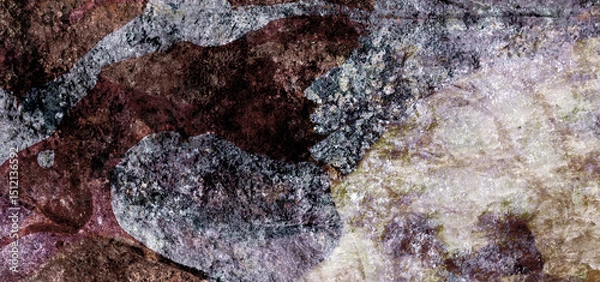 Fototapeta awesome textures blended each other.Eye catching textures. Stone, Marble. Multicolor. Background.
