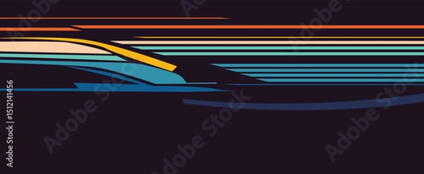 Fototapeta Abstract fast racing speed background