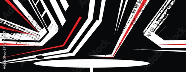 Fototapeta Abstract fast racing speed background