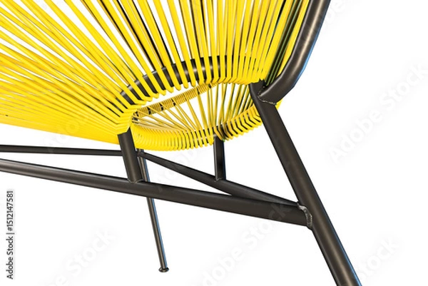 Obraz Yellow Acapulco Chair 3D Model