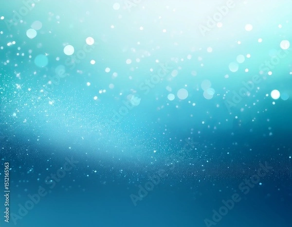 Obraz 穏やかで落ち着いたアクアブルーの幻想的背景素材