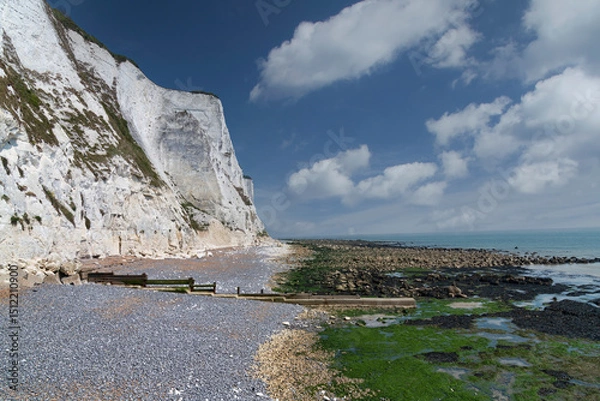 Obraz The White Cliffs of Dover in Dover, Kent, England