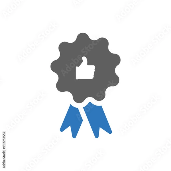 Fototapeta Badge icon