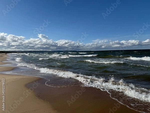 Obraz waves on the beach