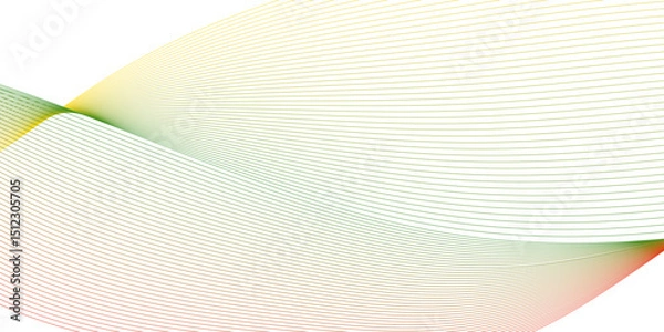 Obraz Abstract colorful glowing wave lines background. Blending gradient colors. Digital frequency track equalizer. Abstract frequency sound wave lines and technology curve lines background. 