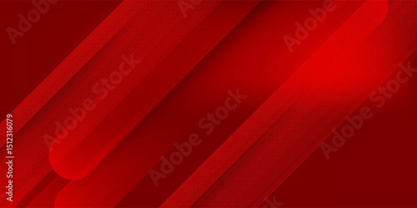 Obraz Light Red vector template with repeated sticks, circles. Modern geometrical abstract illustration with sticks, dots. Smart design for your business advert.