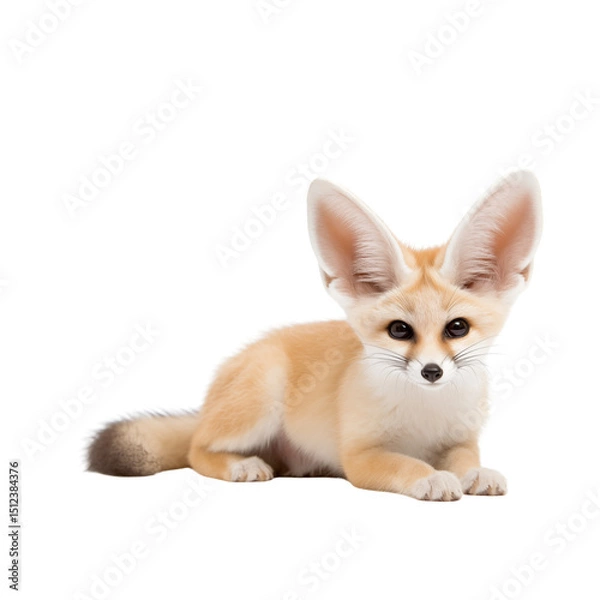 Obraz A small, fluffy, tan