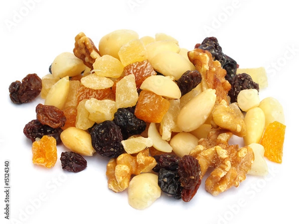 Obraz Mixed dried fruit and nuts