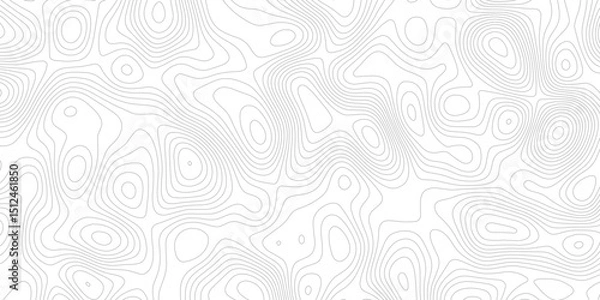 Obraz Abstract topographic map background. Topographic map lines contour background. 

