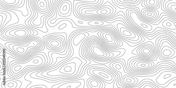 Obraz Abstract topographic map background. Topographic map lines contour background. 
