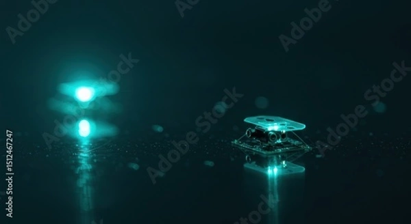 Obraz Small Quadcopter Drone Electronic Micro Design
