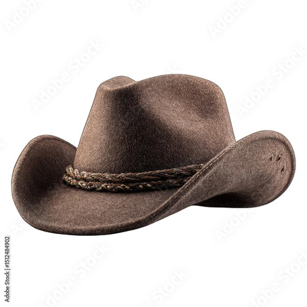 Obraz Brown cowboy hat, classic style