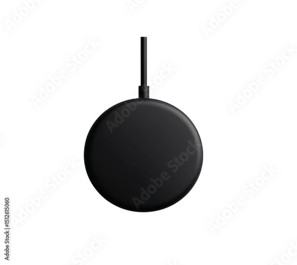 Fototapeta Black router with dual antennas for high speed network connection 3d