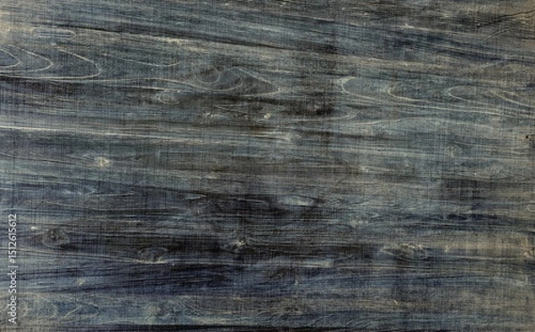 Fototapeta Dark wood background, old black wood texture for background