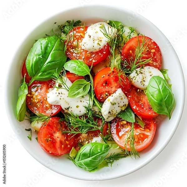 Obraz salad with tomatoes