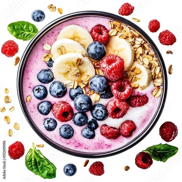 Obraz muesli with berries