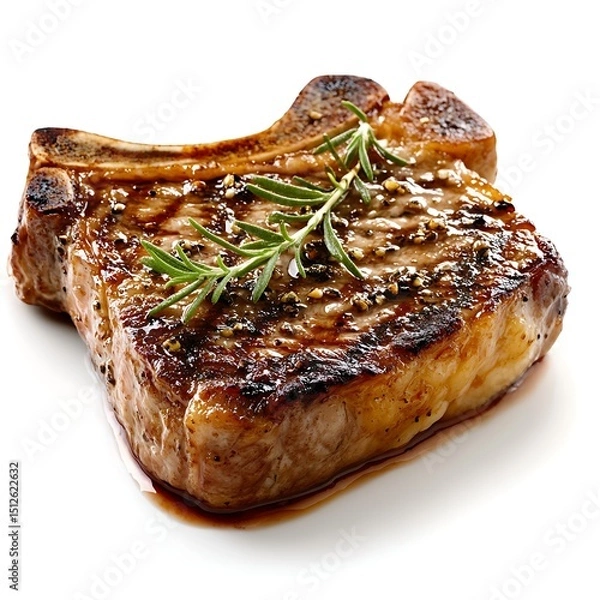 Obraz grilled meat on a plate