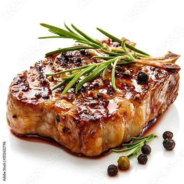 Obraz grilled meat on a plate