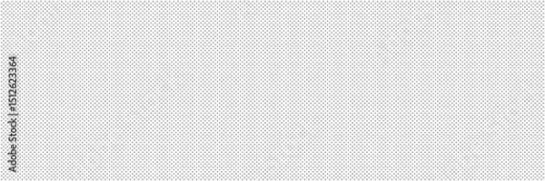 Fototapeta Dotted grid seamless pattern for bullet journal. Black point texture. Black dot grid for notebook paper. Vector illustration on white background.