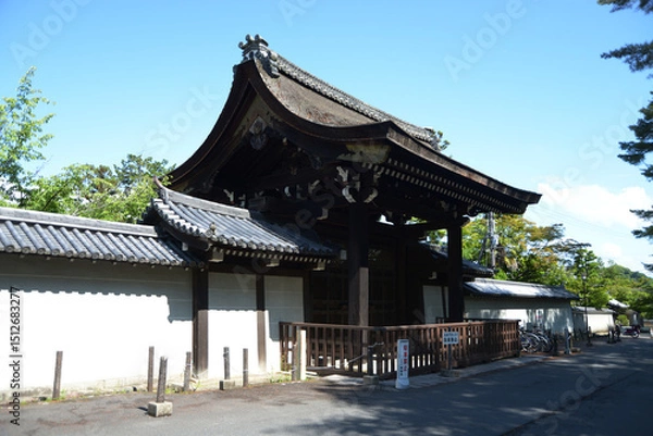 Fototapeta 南禅寺　勅使門　京都市左京区