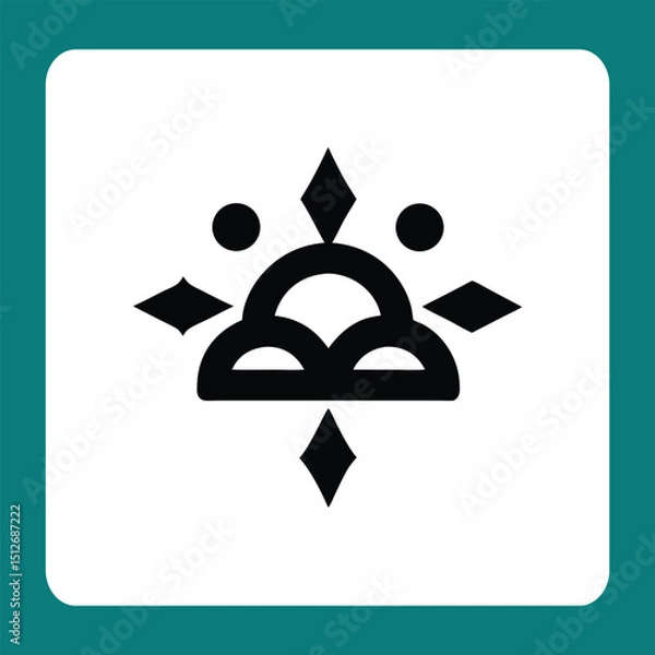Obraz playing cards icon