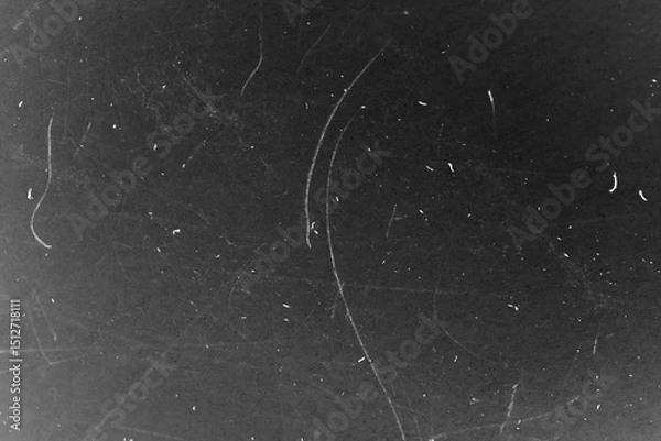Fototapeta Film noise grain texture Retro vintage screen Negative film with Scratched strips old footage effect. High quality photo