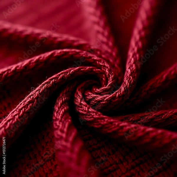 Fototapeta red fabric texture