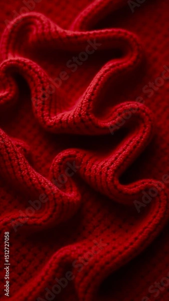 Fototapeta red fabric texture