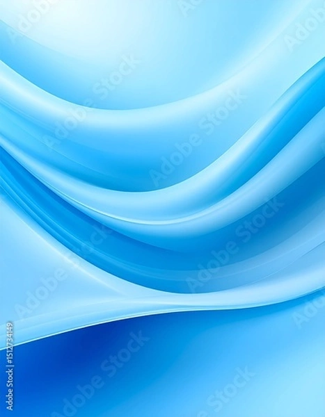 Obraz Fondo abstracto en tonos azul cielo