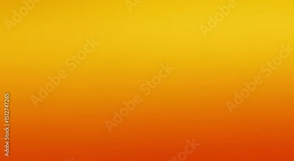 Fototapeta Gradient Background Texture in Orange and Yellow, Abstract Warm Color Blend, Smooth Transition