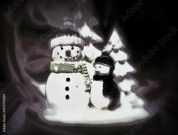 Obraz Christmas couple 