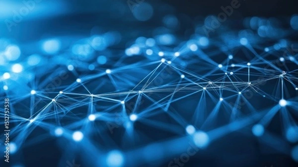Fototapeta Abstract network
