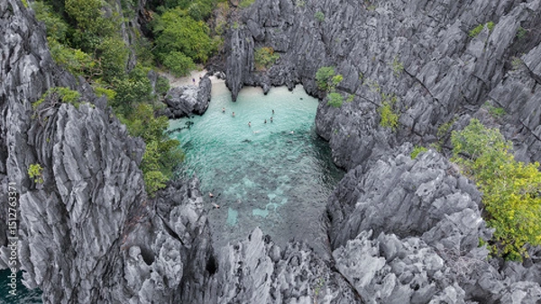 Obraz Secluded swimming bay