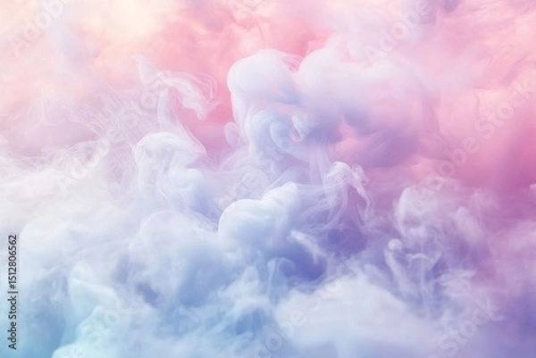 Fototapeta Abstract Pastel Swirls Background Design