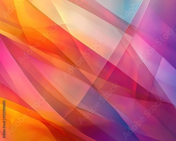 Fototapeta Abstract Colorful Geometric Design