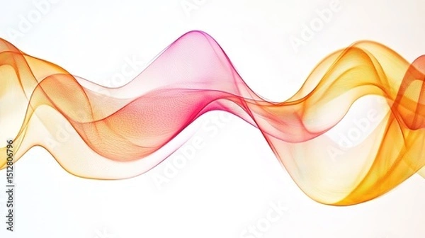 Fototapeta Abstract Colorful Wave Design