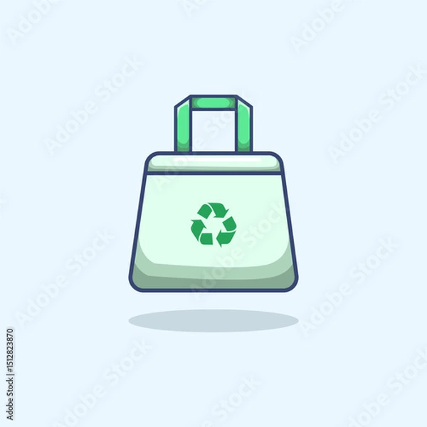 Obraz zero waste icon illustration for green living campaigns environmental design zero waste education and earth care Editable and scalable for digital or print media